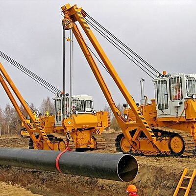 Pipe Laying (Use of Plant)