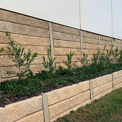 Retaining Walls - Concrete Sleeper